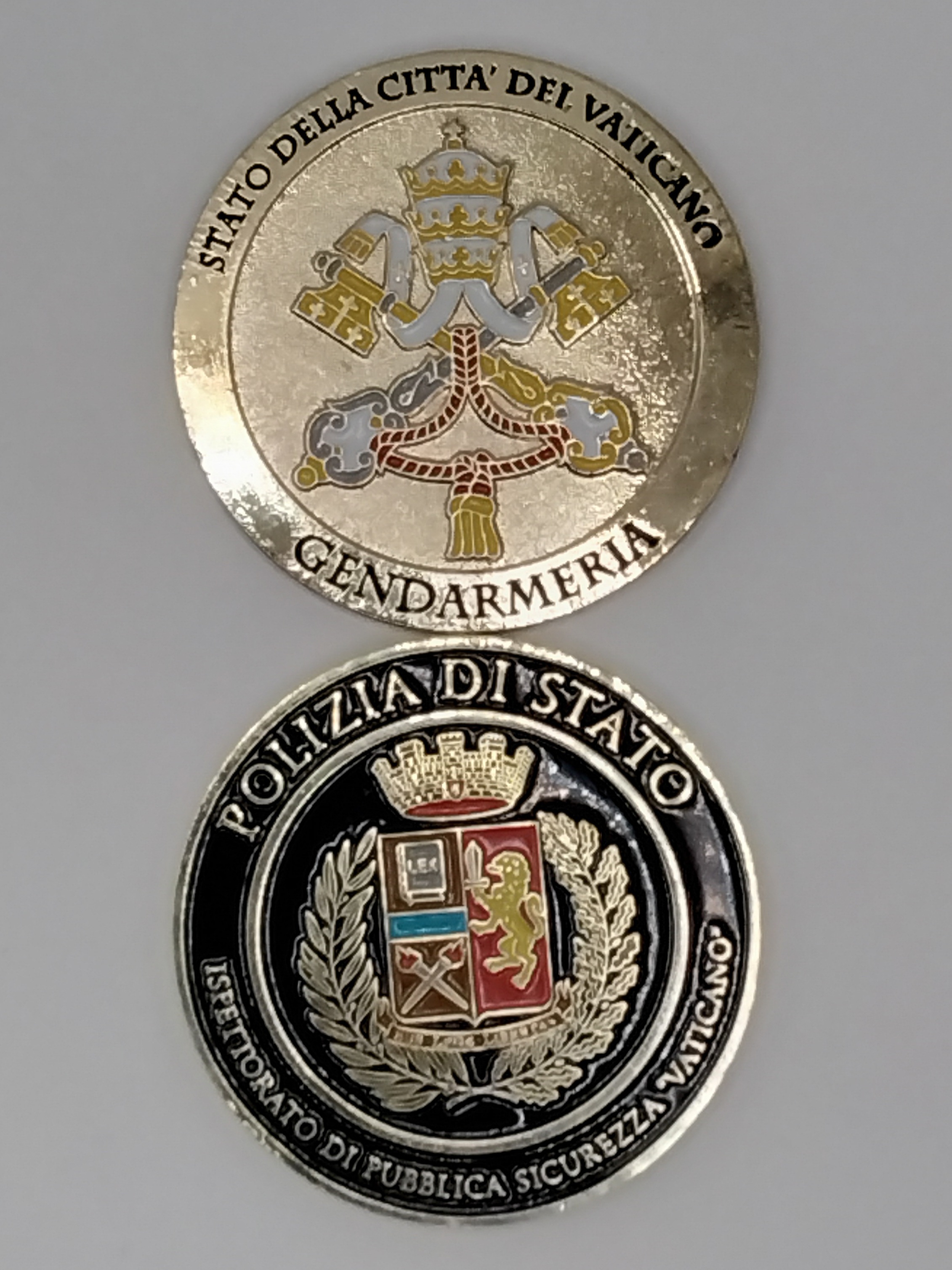 Police Patch Hunter - Vatican - Polizia Di Stato